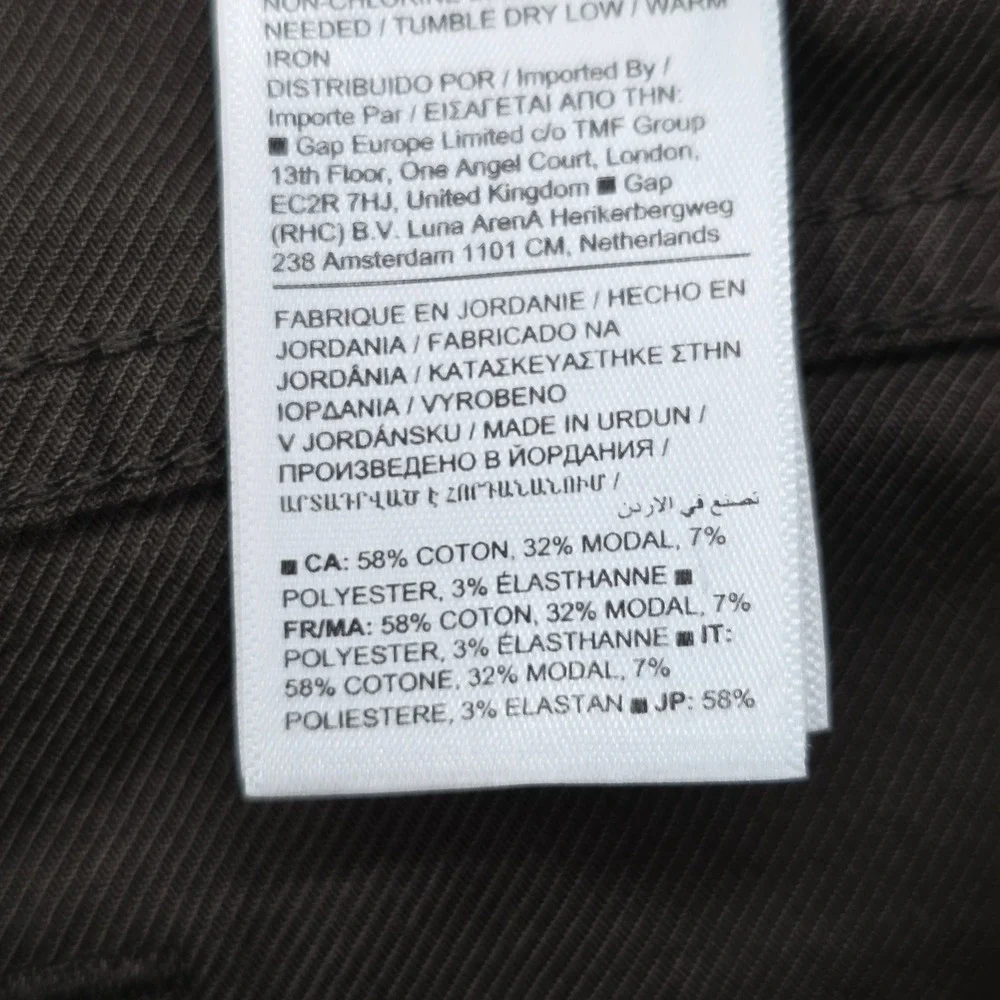 Banana Republic Athletic Fit Pants Mens 38x32 Olive Stretch Chino Fits 40x32